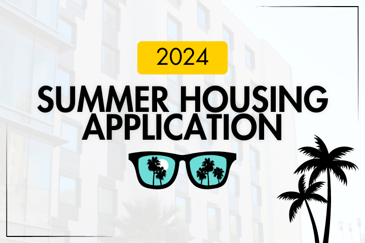 2024 Summer Housing Application.