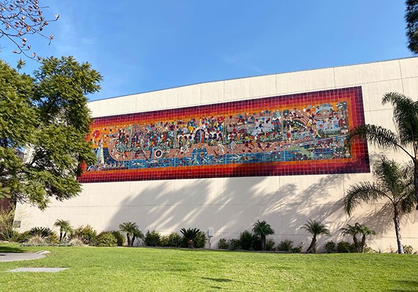 Olympic mural