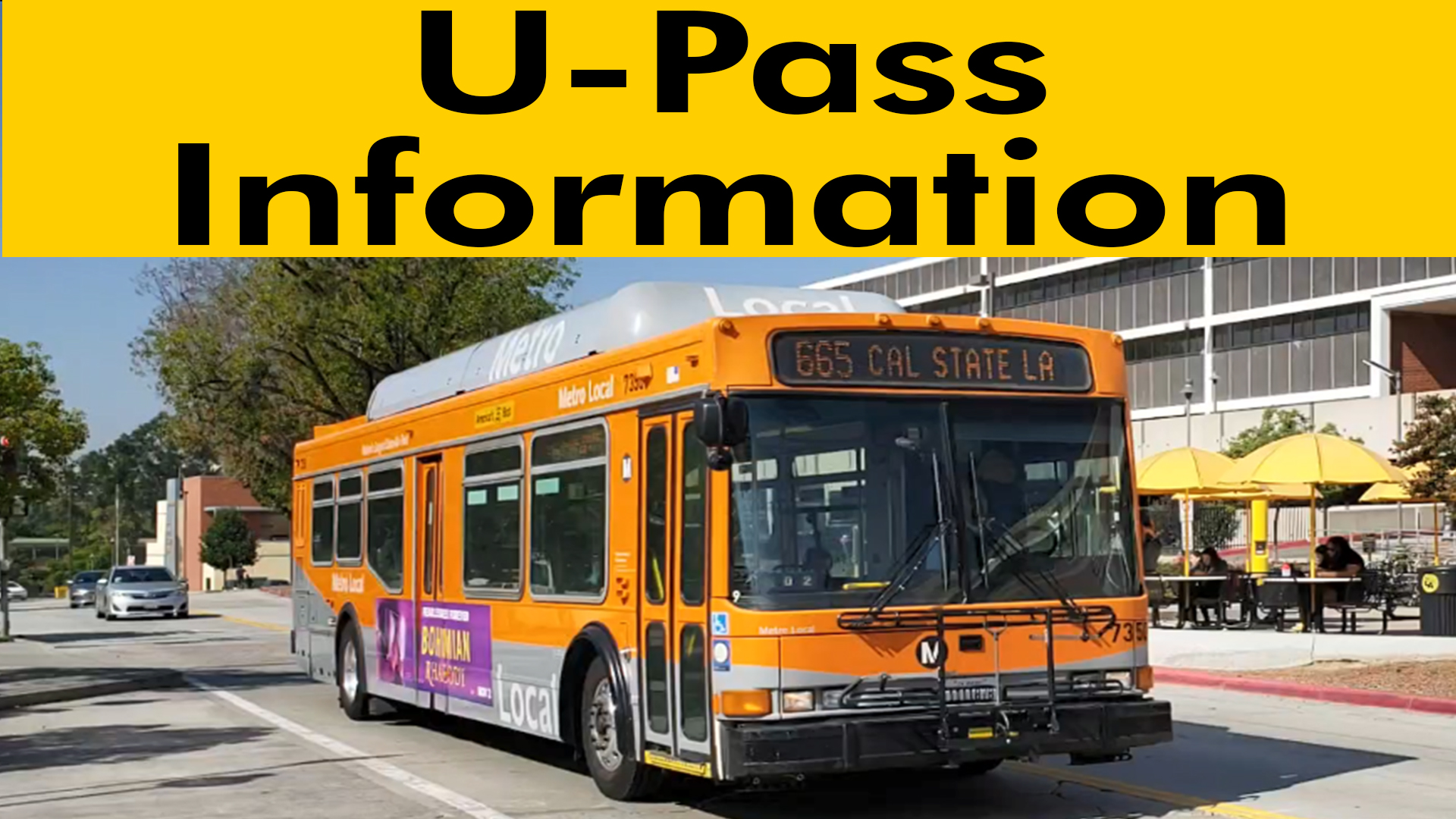 Information on the U-Pass Program, link to U-Pass Webpage
